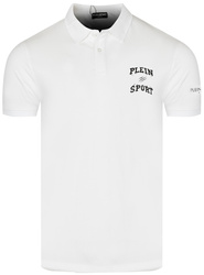 PLEIN SPORT - men's polo - PS25MPL01/01 WHITE
