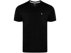 U.S. POLO ASSN. Men v-neck T-Shirt black
