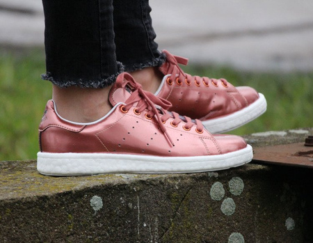 ADIDAS STAN SMITH BOOST WOMEN  "COPPER METALLIC" (BB0107)