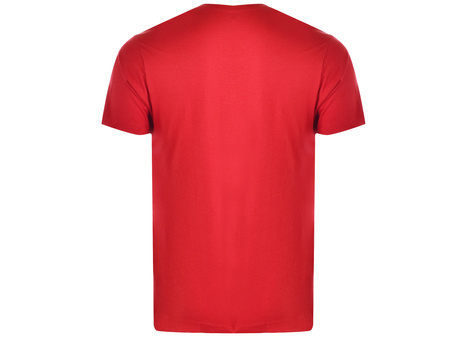 U.S. POLO ASSN. Men v-neck T-Shirt red