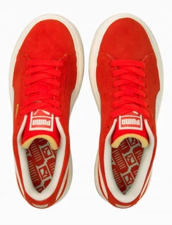PUMA - SUEDE MAYU UP WN'S 381650-02 - ORANGE - SNEAKERS