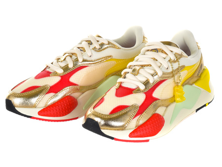 PUMA - RS-X3 HARIBO JR 383472-01 - WHITE / RED / YELLOW / GOLD - SNEAKERS