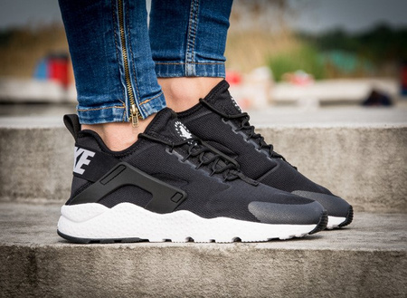 NIKE AIR HUARACHE RUN ULTRA BLACK & WHITE (819151-001)