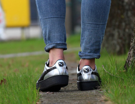 PUMA VIKKY PLATFORM METALLIC  (363609-02)