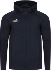 PUMA- TEAMFINAL CASUALS HOODED JKT PARASIAN NIGHT DryCELL - 657383-06