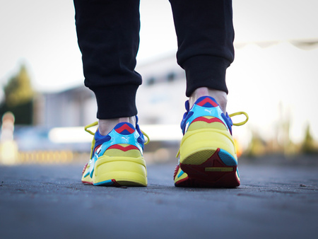 Puma - RS-X3 Plastic 371569-06 - Sneakers - Yellow / Blue / Red / Purple