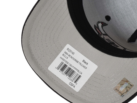 MITCHELL & NESS - NBA MONOGRAM TRUCKER BULLS HHSS7632-CBUYYPPPBLCK