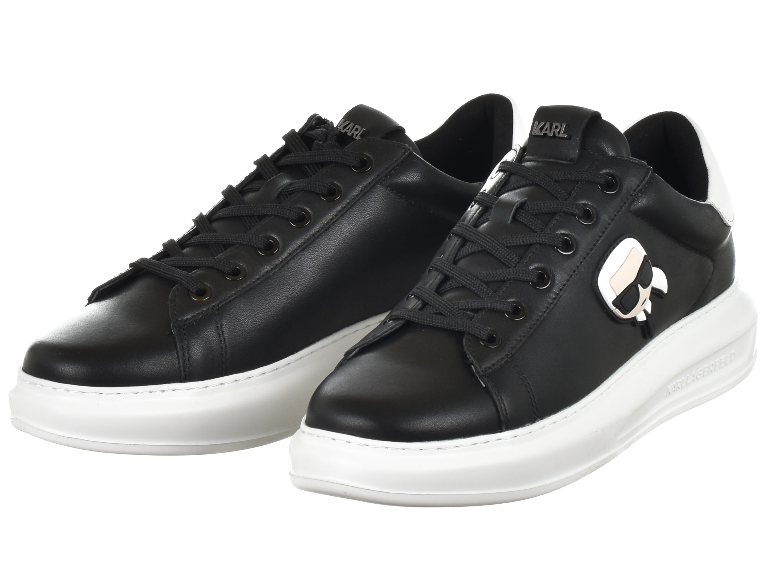 KARL LAGERFELD - KARL IKONIC 3D LACE KL52530-000 Czarny | Mens