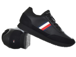 TOMMY HILFIGER - CORE EVA RUNNER CORPORATE LEA FM0FM04397 BDS