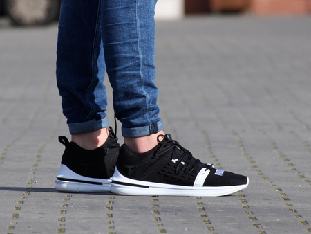 Puma - Ignite Limitless SR Fusefit 191123-01 - Sneakers - Black / White