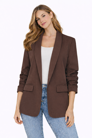 FASHION - ID8897 BRĄZOWY