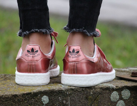 ADIDAS STAN SMITH BOOST WOMEN  "COPPER METALLIC" (BB0107)