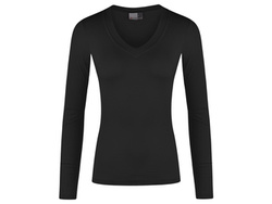 PROMODORO - WOMEN'S WELLNESS LS CHALK BLACK 3360A-9D 