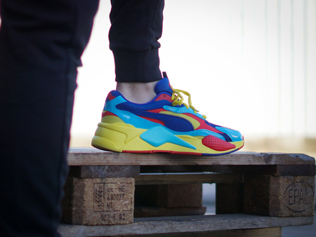 Puma - RS-X3 Plastic 371569-06 - Sneakers - Yellow / Blue / Red / Purple