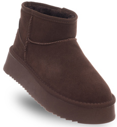 SOLO SOPRANI COUTURE SCW421P05/04 HUGH PLATFORM CHOCOLATE