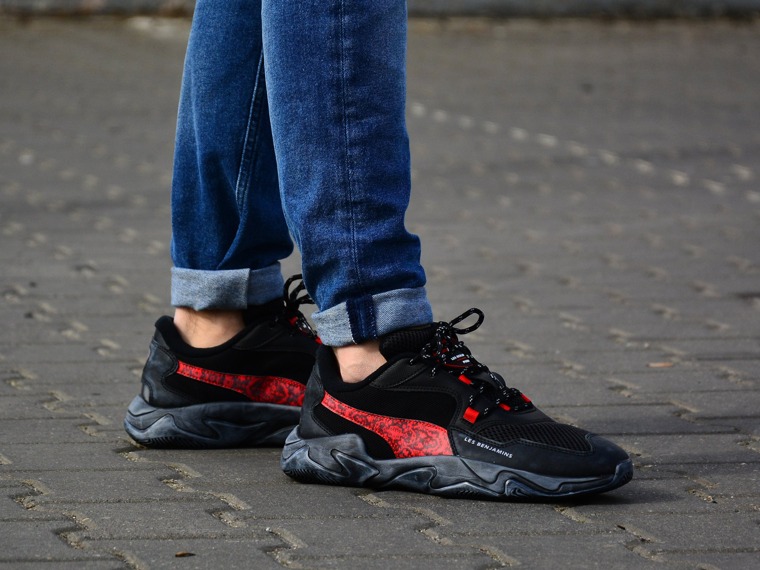 Puma - Storm Les Benjamins 370040-01 - Sneakers - Black