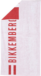 BIKKEMBERGS - beach towel - BKK3MTW01 WHITE
