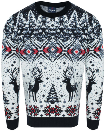 ARMA - 2310 GRANATOWY ŚWIĄTECZNY