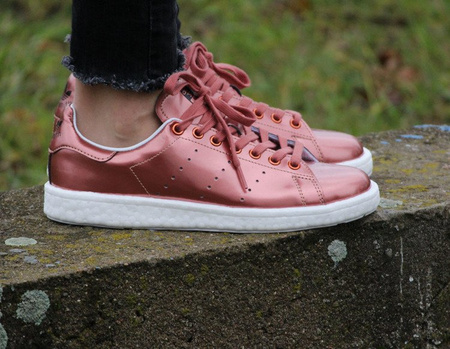 ADIDAS STAN SMITH BOOST WOMEN  "COPPER METALLIC" (BB0107)