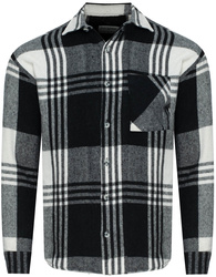 PLUS POSH - KREMOWO-CZARNY KRATKA