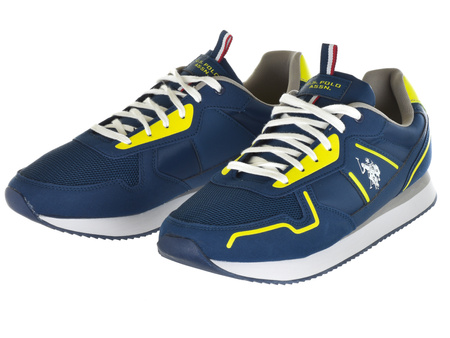 U.S POLO ASSN. - NOBIL004-BLU006 - Navy / Neon - Sneakers
