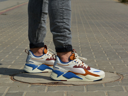 Puma - RS-X Tyskasha 371027-01 - Sneakers - White / Blue / Brown