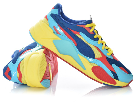 Puma - RS-X3 Plastic 371569-06 - Sneakers - Yellow / Blue / Red / Purple