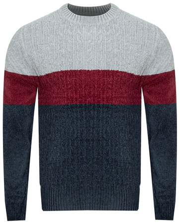 MUST PARKOUR - S8668 SZARY-BORDO-CIEMNOSZARY