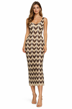 FASHION - ID8891 BRĄZOWY