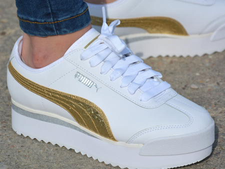 Puma - Roma Amor 371702-01 - Sneakers - White / Gold