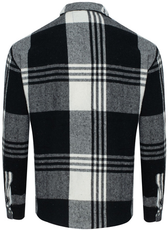 PLUS POSH - KREMOWO-CZARNY KRATKA