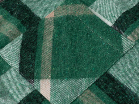 PLUS POSH - ZIELONY KRATKA