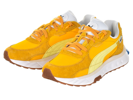 PUMA - WILD RIDER VINTAGE 381595-02 - YELLOW - SNEAKERS