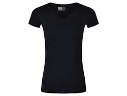 PROMODORO - WOMEN'S WELLNESS V-NECK-T BLACK 3325A-9D