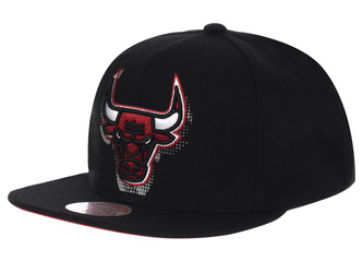 MITCHELL & NESS - NBA BIG FACE 7.0 SNAPBACK BULLS HHSS6045-CBUYYPPPBLACK