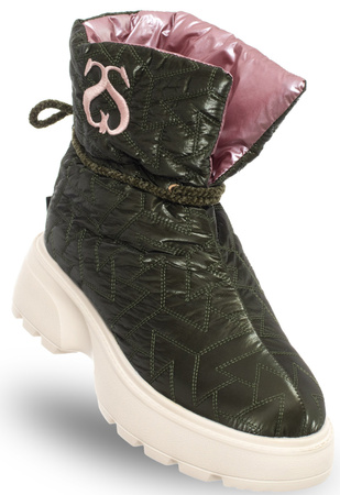 SOLO SOPRANI COUTURE SCW428P59/02 SNOW LOW NYLON DK GREEN