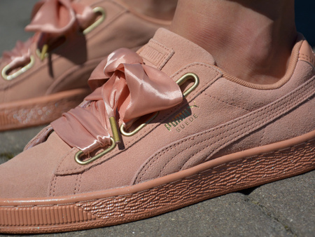 Puma - Suede Heart Satin 362714-05 - Sneakers - Pink