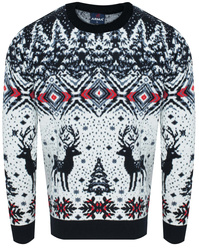 ARMA - 2310 GRANATOWY ŚWIĄTECZNY