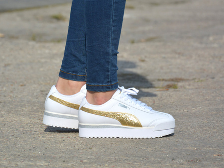 Puma - Roma Amor 371702-01 - Sneakers - White / Gold