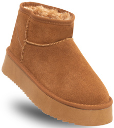  SOLO SOPRANI COUTURE- SSW421P05/02 HUGH PLATFORM CAMEL