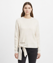 GUIDO MARIA KRETSCHMER - BLUZKA DAMSKA Z DŁUGIM RĘKAWEM - THERES JUMPER GMK-0823-02546 BEŻOWY