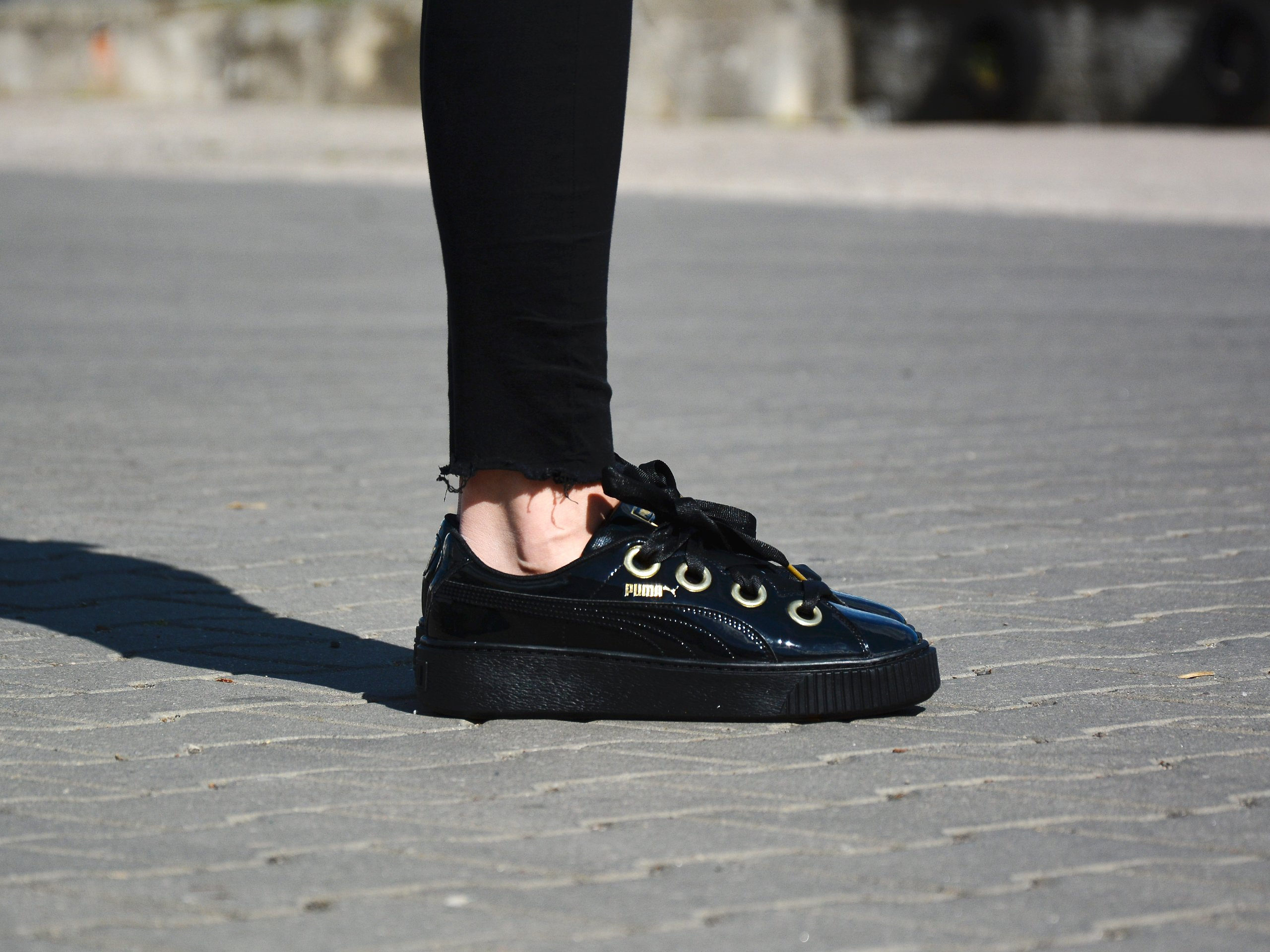 Puma - Platform Kiss Patent 366012-01 - Sneakers - Black Czarny | Womens \\  Puma | Kicks Sport - a trusted supplier of branded sports footwear