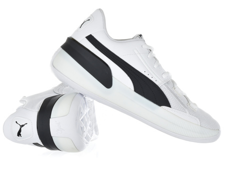 PUMA - Clyde Hardwood Team 194454-01 - White / Black - Sneakers