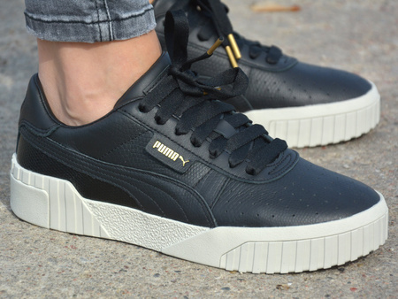 Puma - Cali Emboss 369734-07 - Sneakers - Black / White