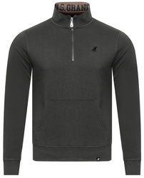 U.S. GRAND POLO EQUIPMENT & APPAREL - SWEATSHIRT WITH HALF ZIP US52300M/340