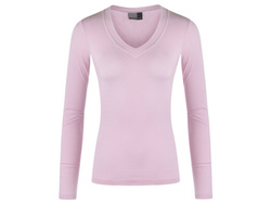 PROMODORO - WOMEN'S WELLNESS LS CHALK PINK 3360F-CP