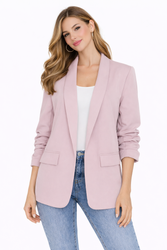 FASHION - MARYNARKA DAMSKA  - ID8893 RÓŻOWA