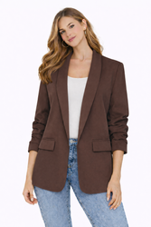 FASHION - ID8897 BRĄZOWY