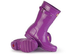 Hunter - Original Short WFS2000RGL - Wellingtons - Purple