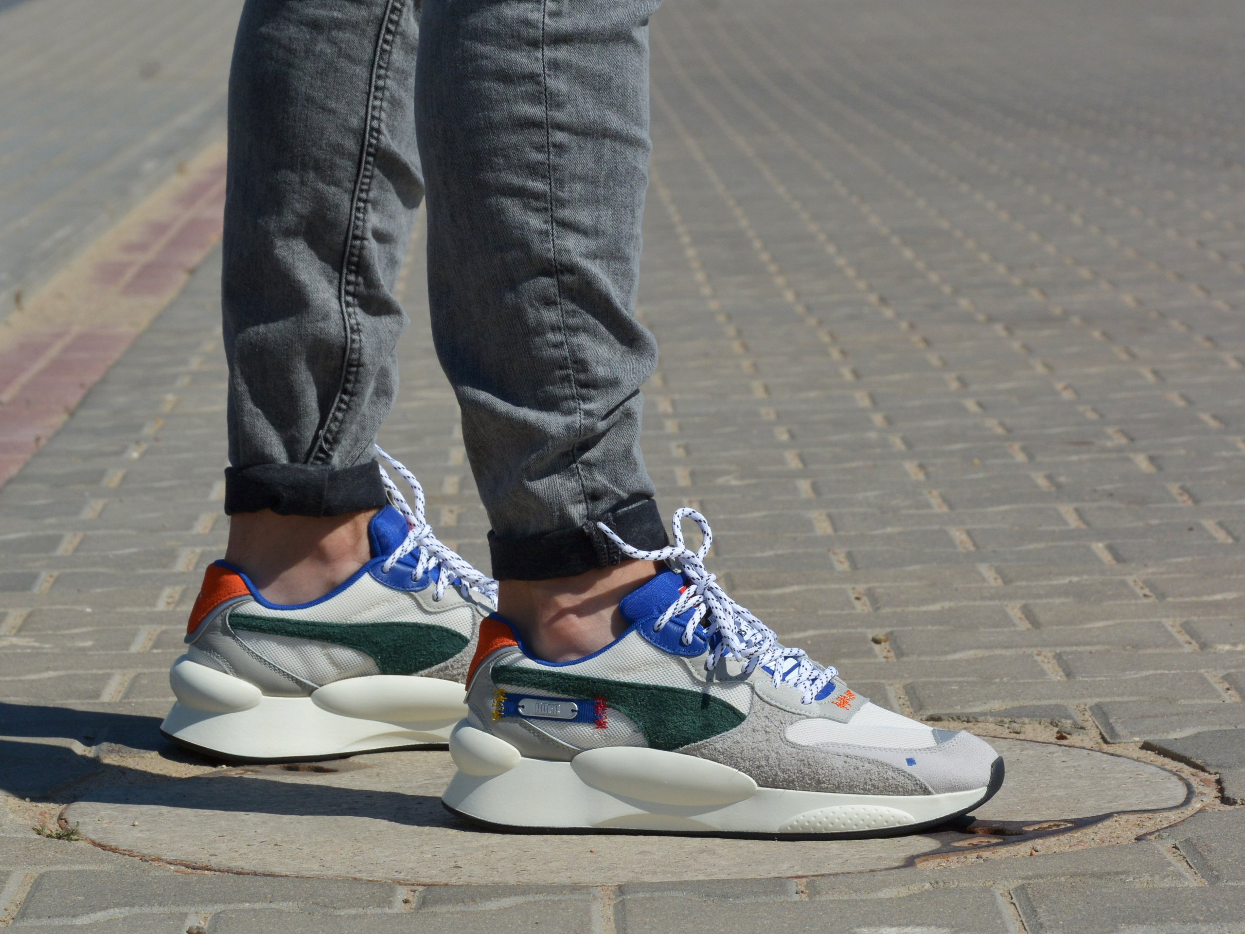 Puma - RS 9.8 Ader Error 370110-01 - Sneakers - Grey / Blue